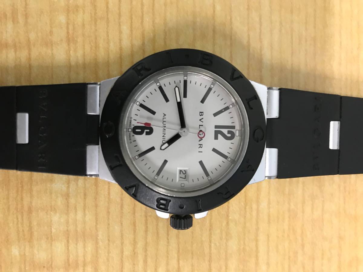 ブルガリ（BVLGARI）AL38TAアルミニウム腕時計（稼働品） 公式通販