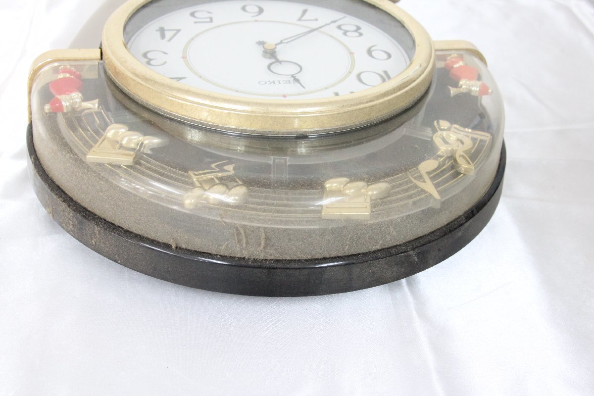 ○SEIKO 壁掛け時計 からくり時計 zigzag ジグザグ AM610G(アナログ