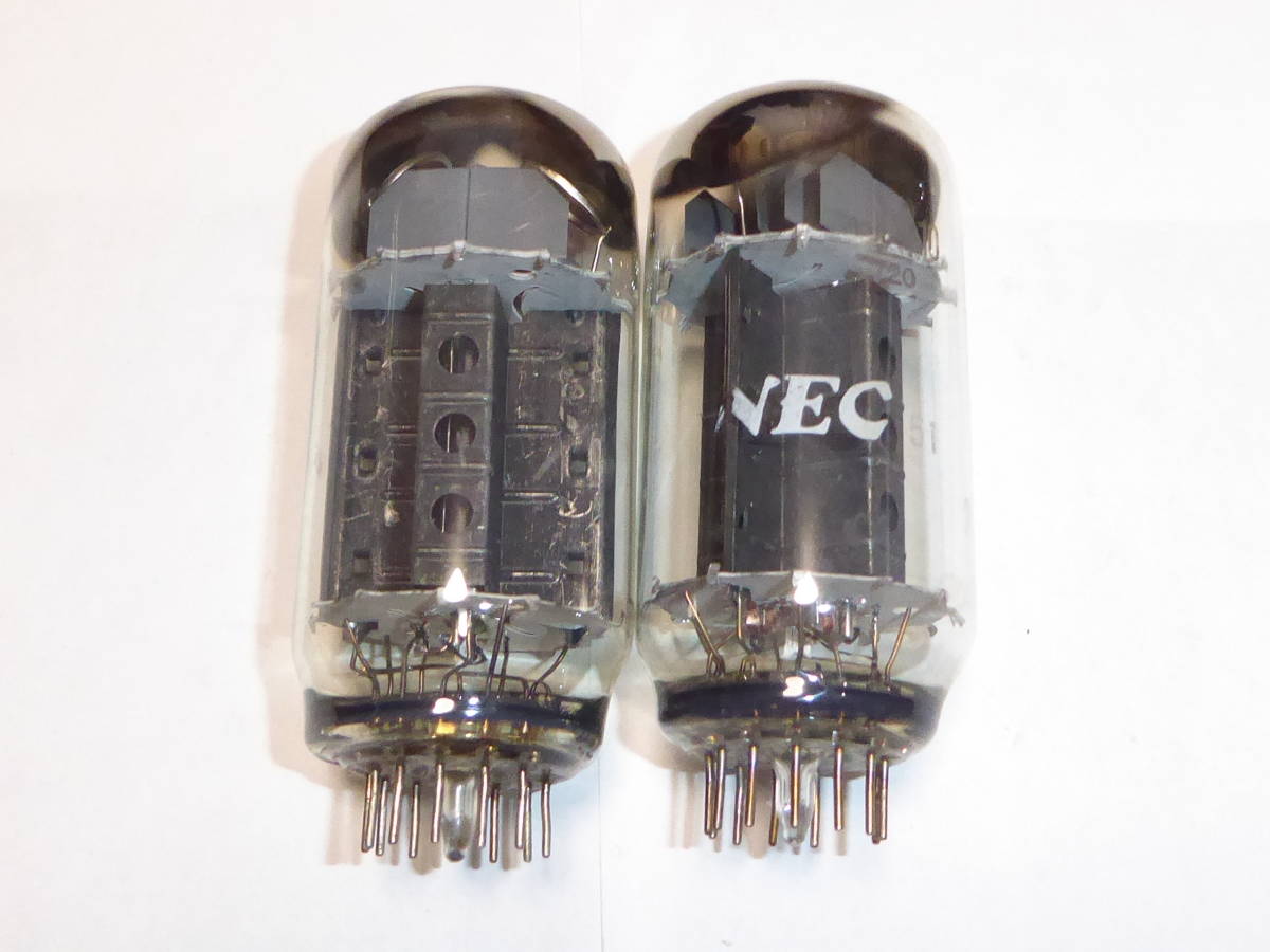 50CA10 4本 NEC製 その30 希少出力真空管 動作劣化品 50CA10 希少出力