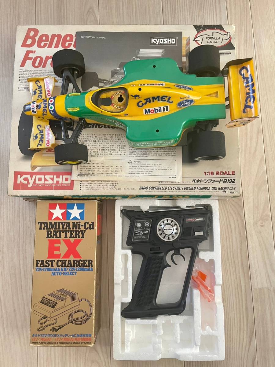 セット☆京商 1/10 電動RC F1レーサー ベネトン フォード B192☆Kyosho  