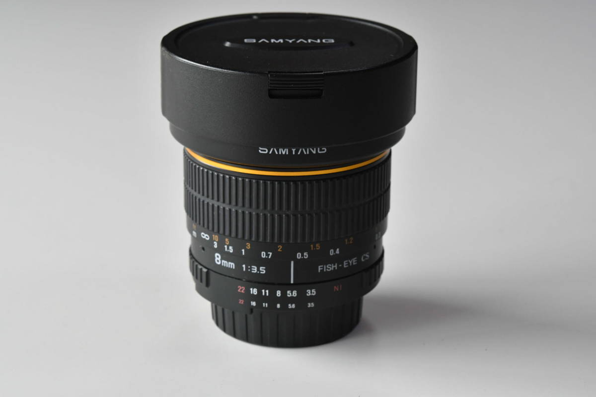 Samyang 8mm Fisheye - CS Lens F3.5 II f⁄3.5 UMC for Canon | f3