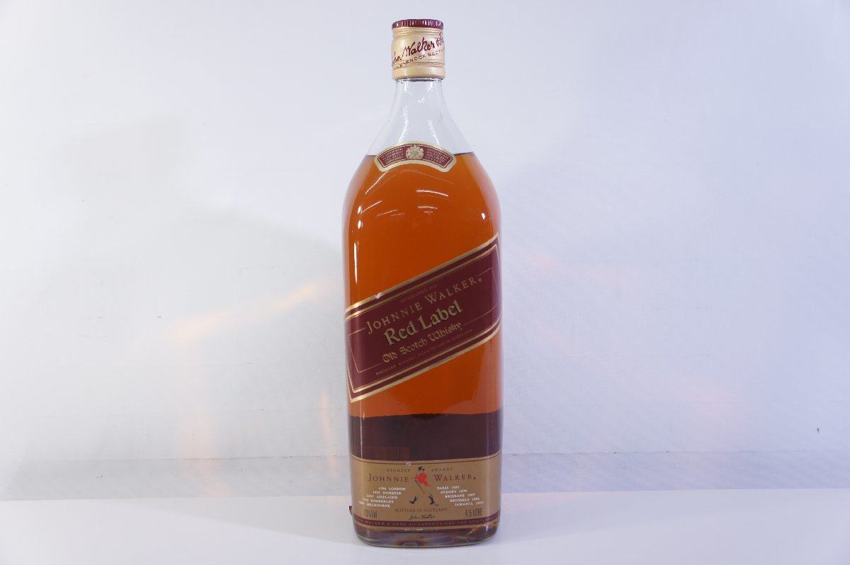 Walker Johnnie LABEL 未開栓 BLACK⁄RED 3本セット 公式通販 Red Label 
