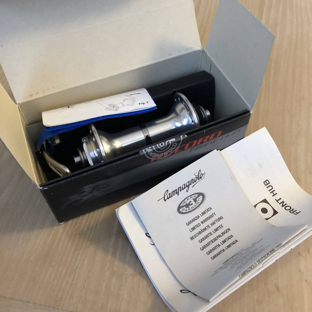 CAMPAGNOLO RECORD F-HUB 28H カンパニョーロレコード Campagnolo