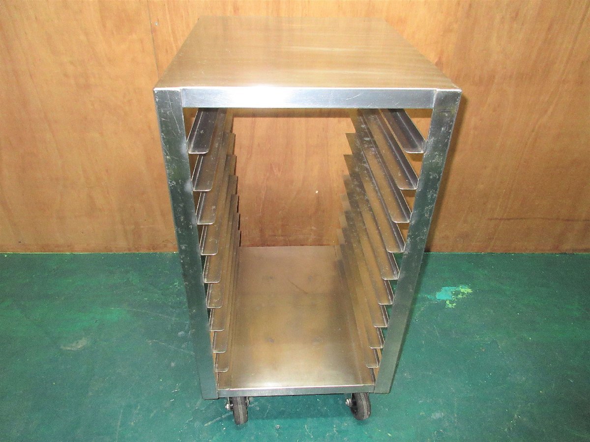 ラックカート◆10段◆W460*D560*H900◆業務用 店舗用 ベーカリー 島根