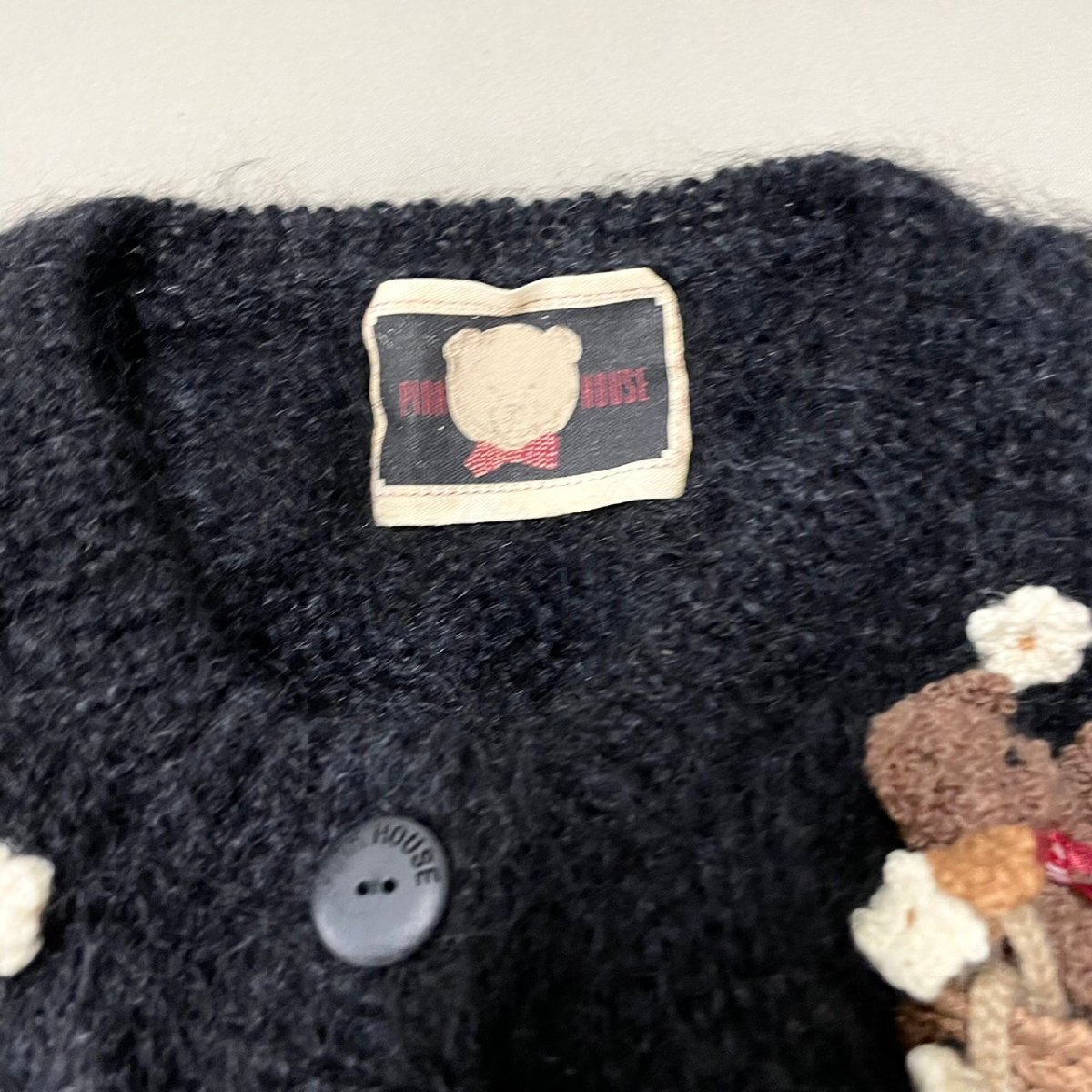 ○ 希少 PINK HOUSE ピンクハウス カネコイサオ カーディガン ニット