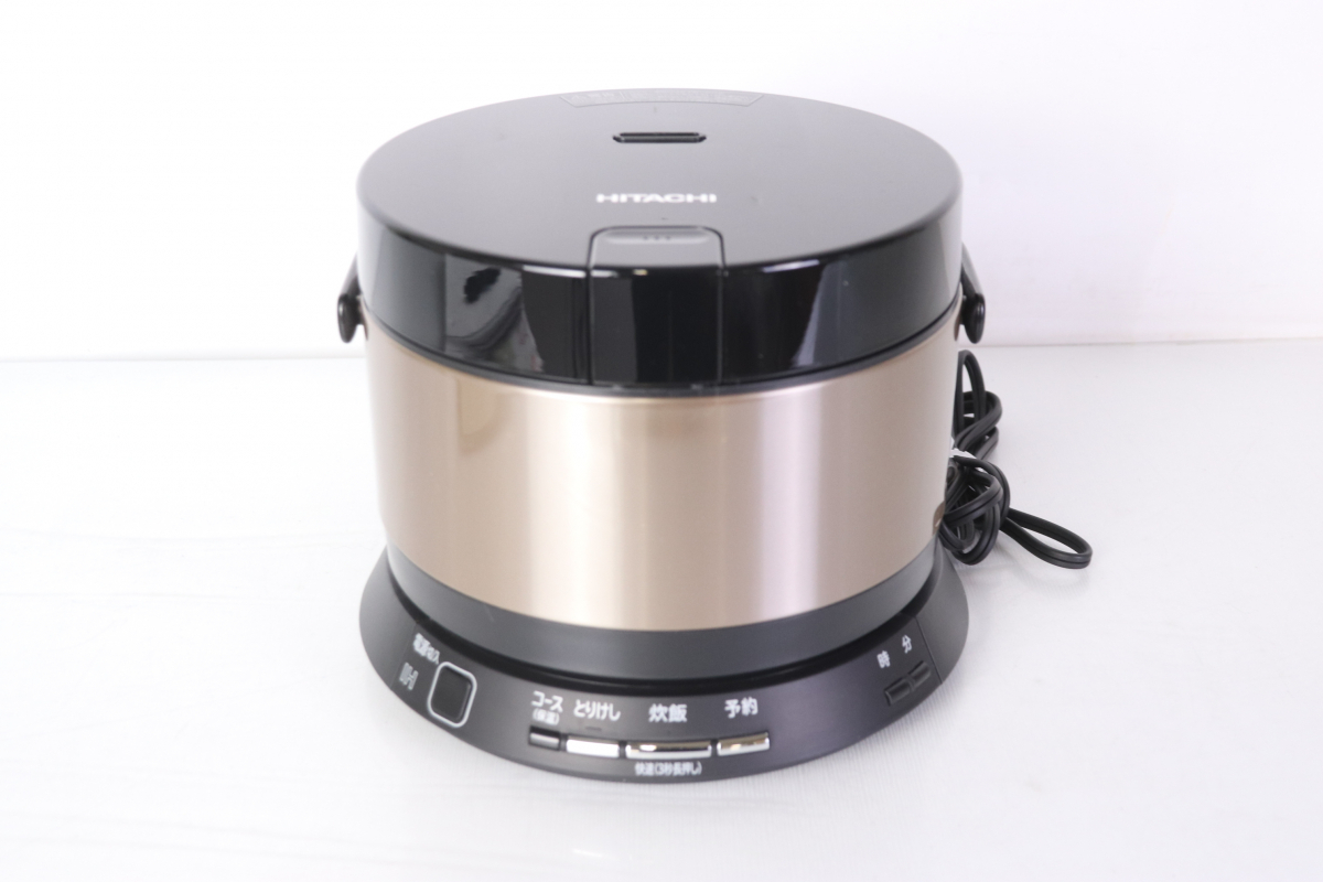 ♡2016年製日立RZ-TS201M ブラウンゴールド打込鉄釜おひつ御膳♡ 生活家電 ♡2016年製日立RZ-TS201M ブラウンゴールド打込鉄釜おひつ