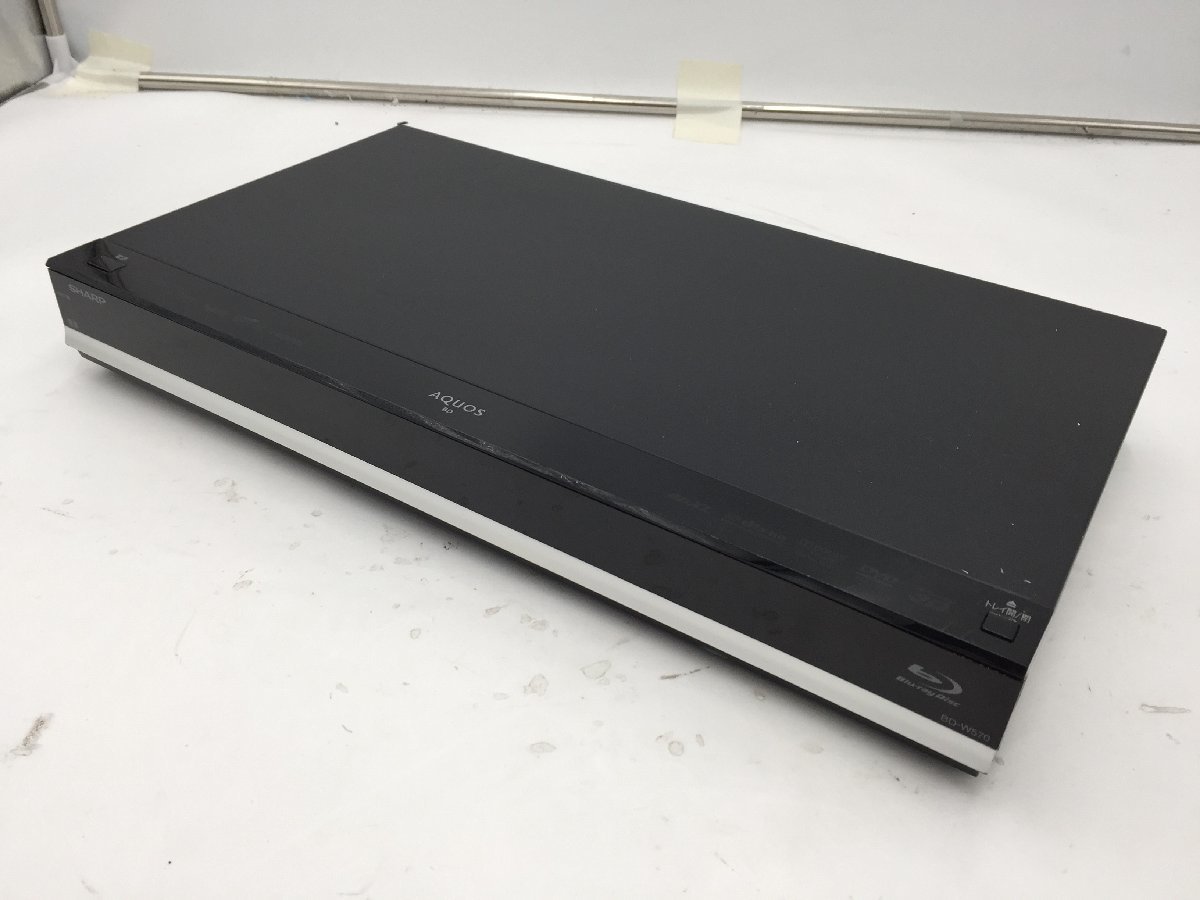 ♪△【SHARP シャープ】ブルーレイディスクレコーダー 500GB BD-W570