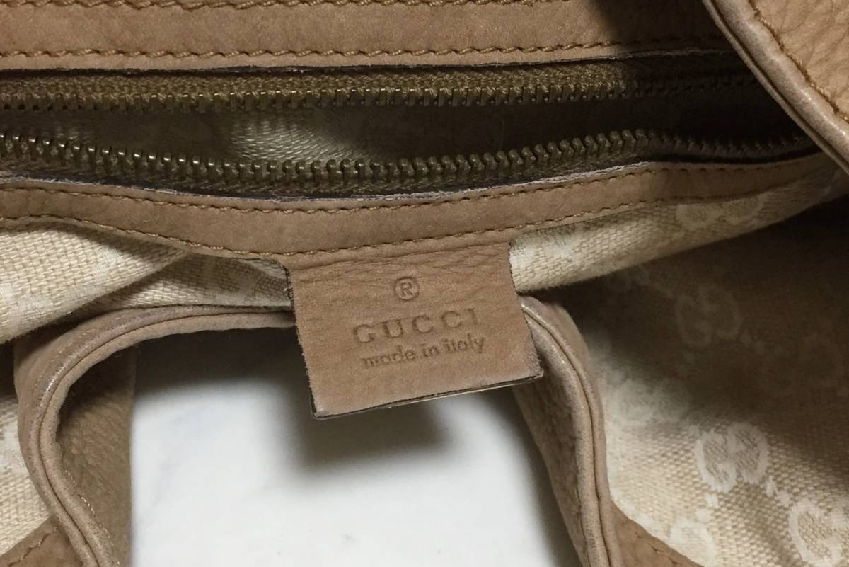 no11149 GUCCI グッチ イタリア製 296856 524947 本革 レザー 肩掛け