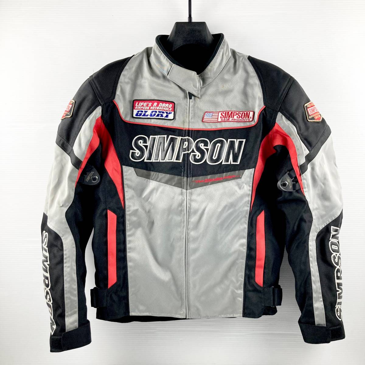 SIMPSON/シンプソン/Lサイズ/メンズ/アウター/ブルゾン/ジャケット/ライダース/バイカー/バイク