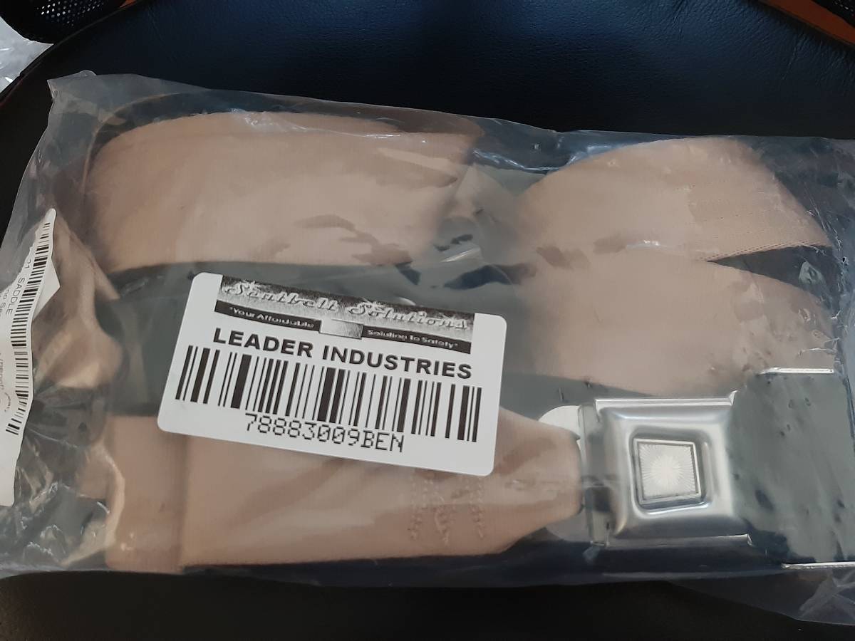 即納 シボレー エルカミーノ シートベルトセット　リプロダクト品　希少　タン