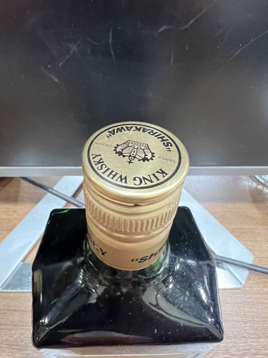 古酒 キングウイスキー 白河12年 ピュアモルト 未開栓 箱付