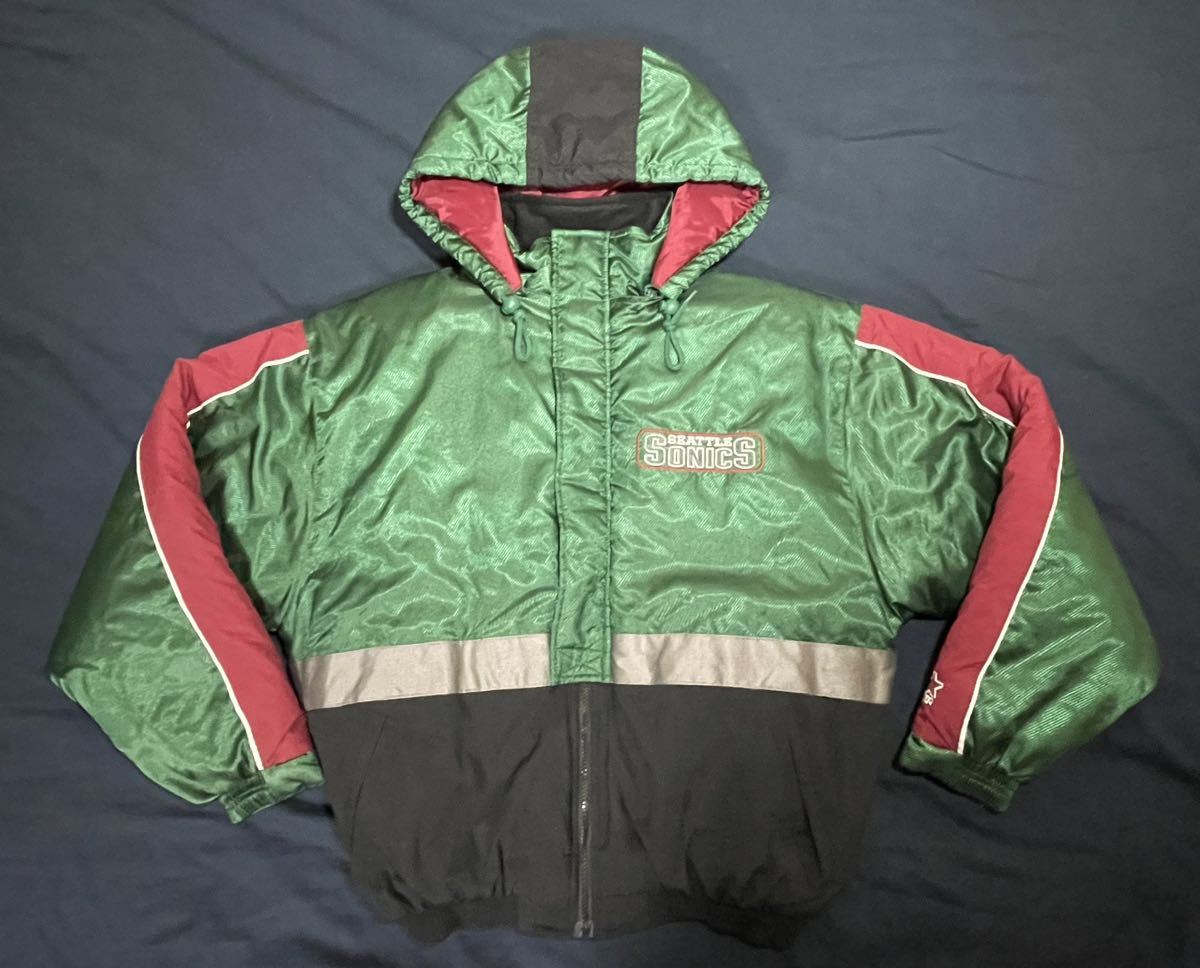 ☆極美品！STARTER スターター NBAシアトル・スーパーソニックス  