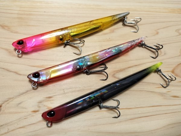 DUO マニック115 1本、マニック115 スロー 2本