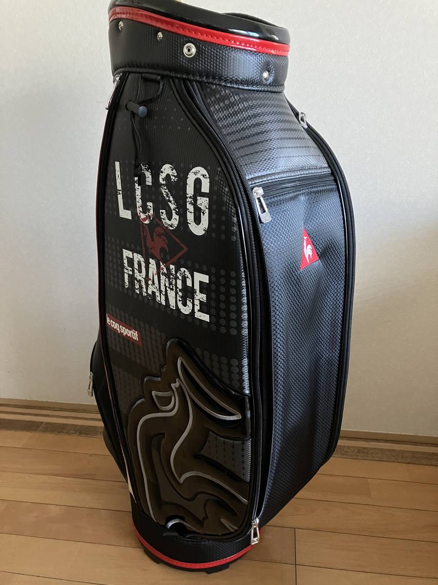 ルコックスポティフ lecoqsportif ゴルフバッグ 中古品9 インチ