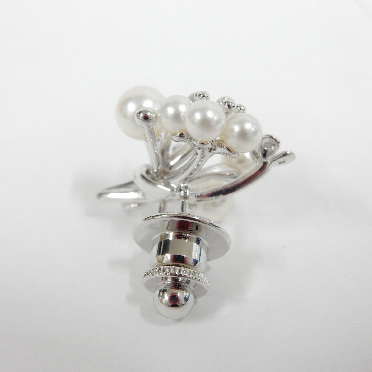 41】1円～MIKIMOTO ミキモト パールブローチ ピンブローチ 花束 ブーケ