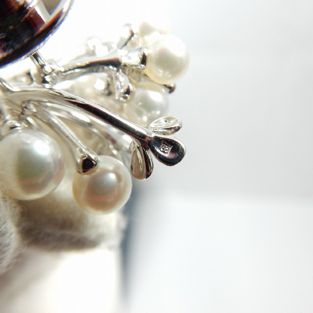 41】1円～MIKIMOTO ミキモト パールブローチ ピンブローチ 花束 ブーケ