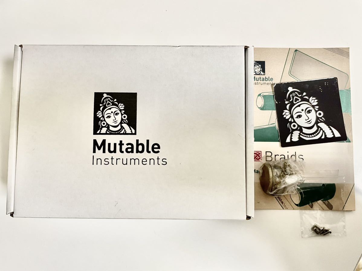 Mutable Instruments Braids mutable instruments braids ユーロラック