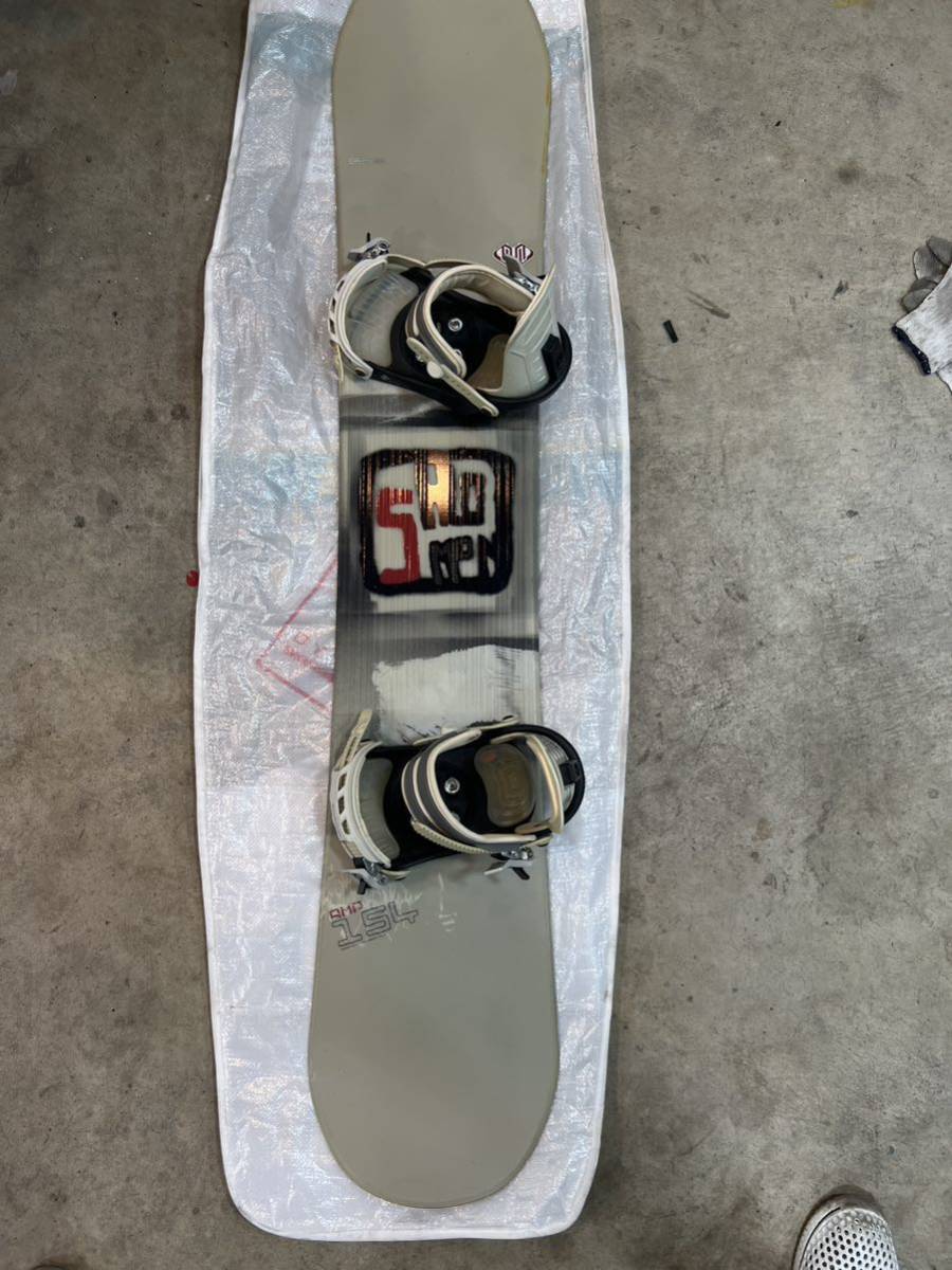 中古 14/15 SIMS CLASH 151cm ビンディング付き スノーボード シムス