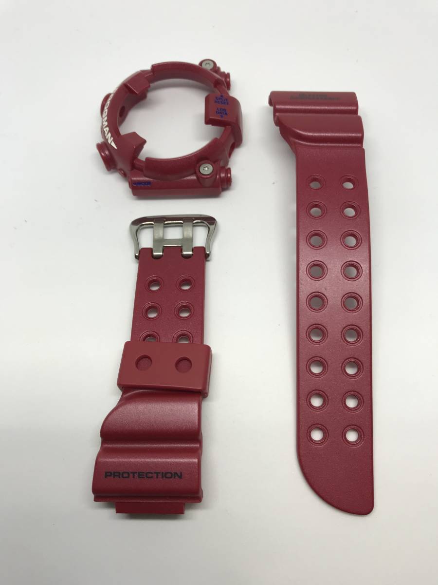 G-SHOCK FROGMAN DW-8201GF-4JF （RED METALLIC FROGMAN） ベゼル＆ベルト