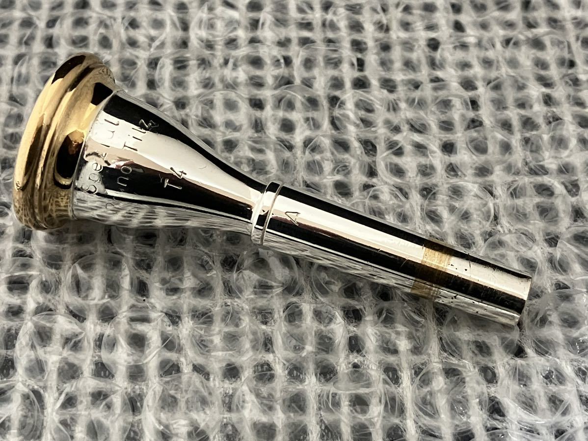 美品ティルツ D4 A 24K金メッキ ホルン マウスピース - メルカリ