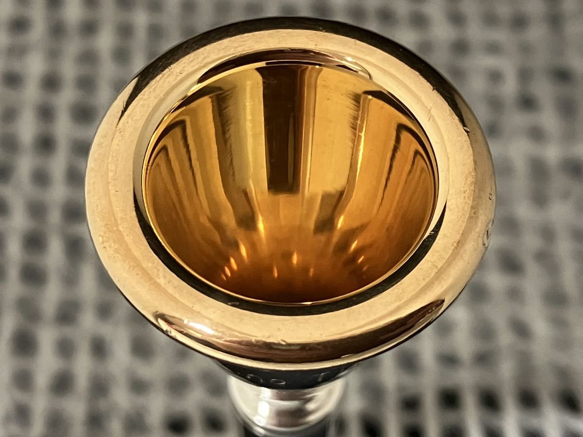 美品ティルツ D4 A 24K金メッキ ホルン マウスピース - メルカリ