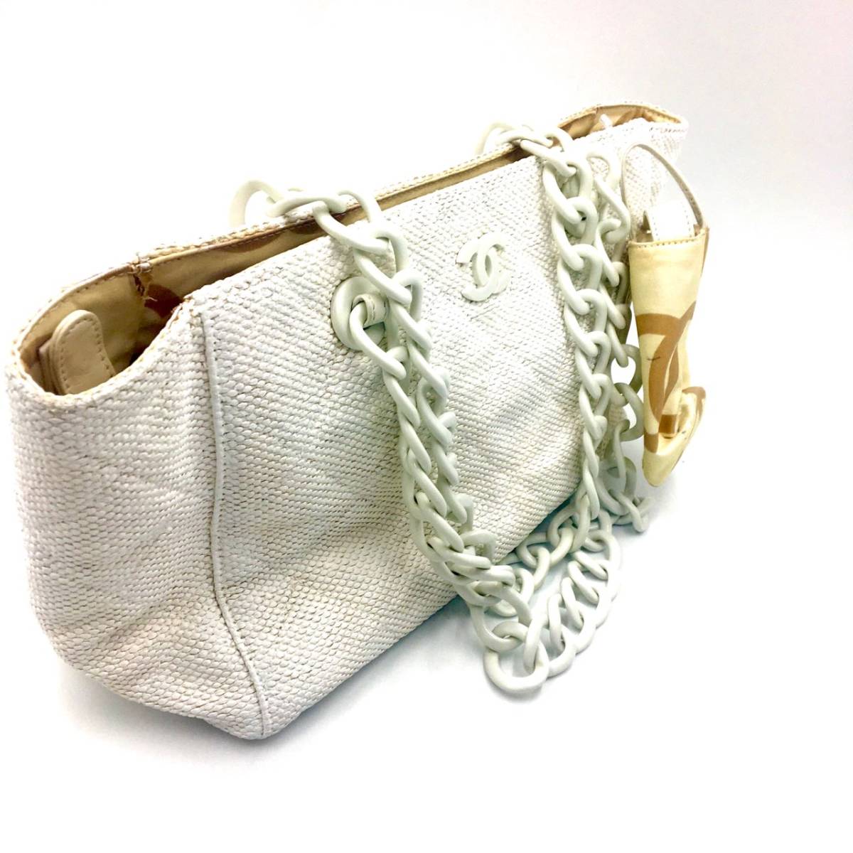激レア1円 CHANEL シャネル チェーンショルダーバッグ 