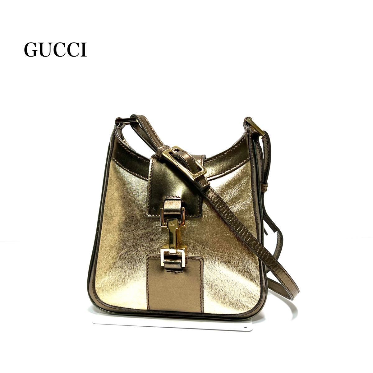 ☆美品☆ GUCCI グッチ ジャッキーライン ミニ ショルダーバッグ 