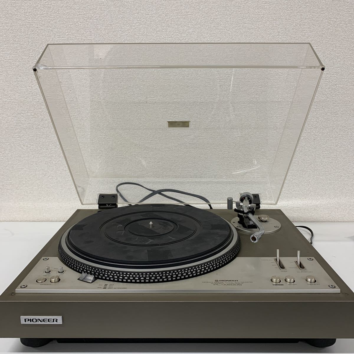 極美品】Pioneer PL-1400C ダイレクトドライブ ターンテーブル（N-3 K 