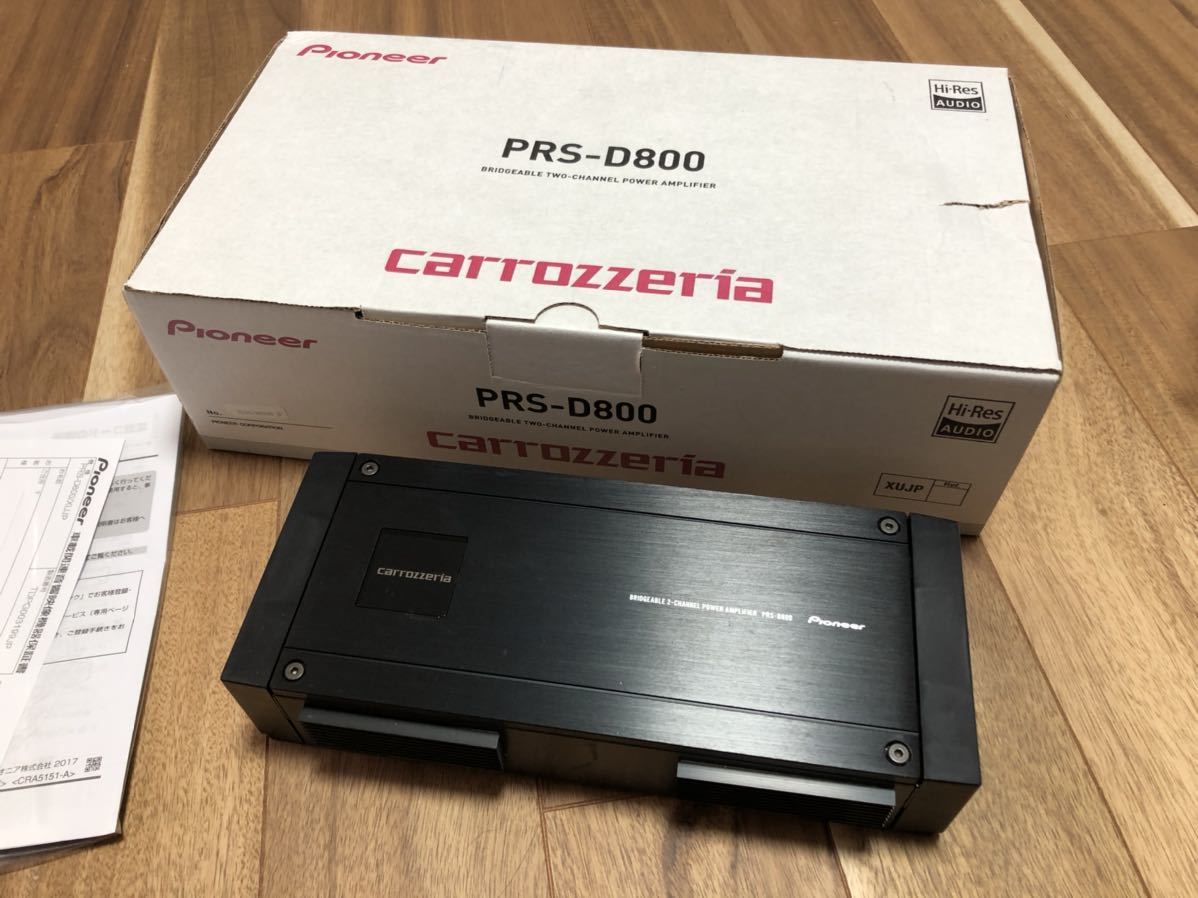 カロッツェリア TS-M1RSⅡ PRS-D800 PIONEER ⁄ carrozzeria PRS-D800