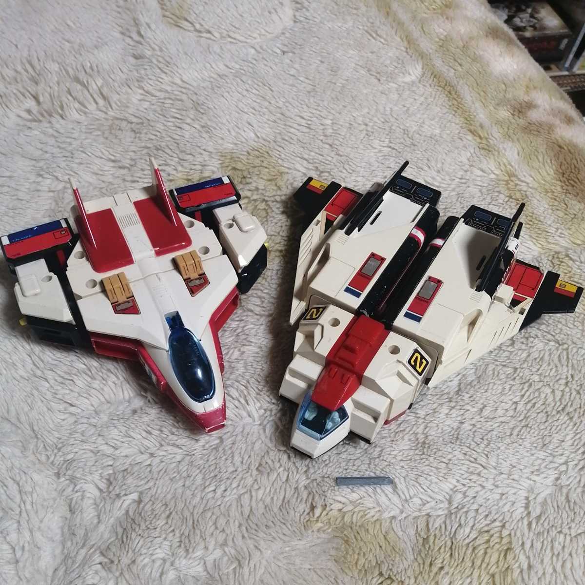 超電子バイオマンDX超合金 バイオジェット1.2 BANDAI 1984 バイオロボ