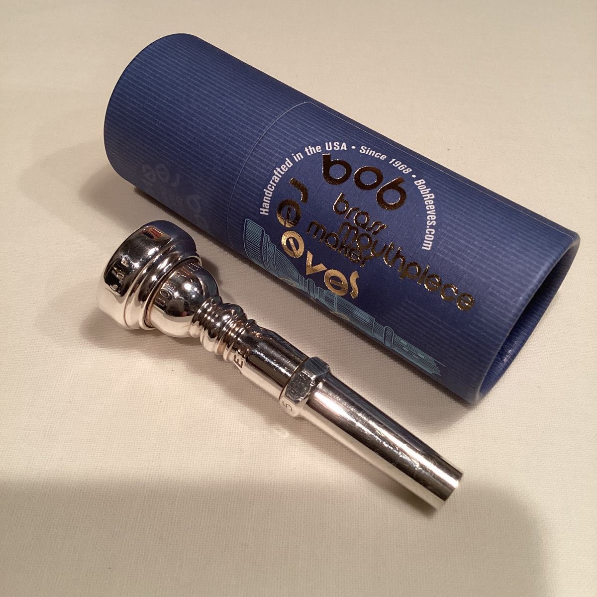Bob Reeves Trumpet ボブリーブス 40ES 69バックボア Mouthpieces from