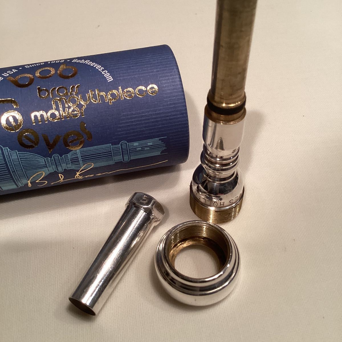 Bob Reeves Trumpet ボブリーブス 40ES 69バックボア Mouthpieces from