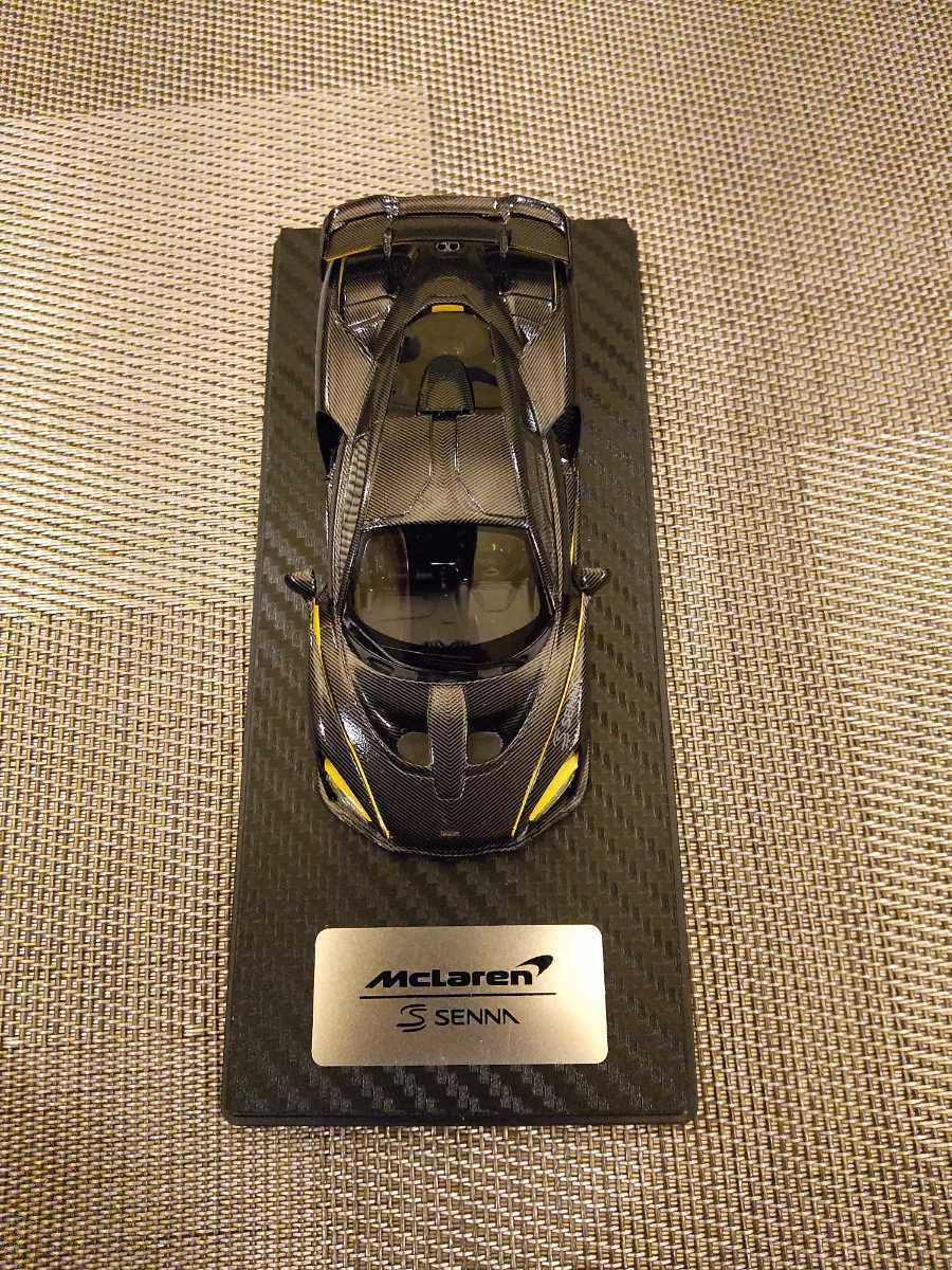 1&frasl;43 マクラーレン セナ セナ」の テクノモデル Cars TSM 1/43 マクラーレンセナ フルカーボンモデル BBR メイクアップ スパーク エブロ