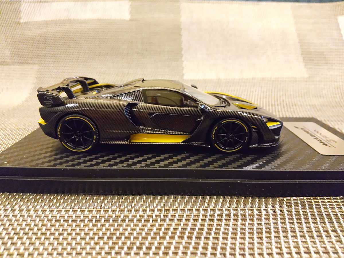 1&frasl;43 マクラーレン セナ セナ」の テクノモデル Cars TSM 1/43 マクラーレンセナ フルカーボンモデル BBR メイクアップ スパーク エブロ