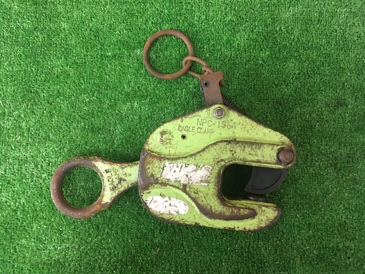 【中古品】★EAGLE CLAMP イーグルクランプ 　ET-1t　 WL200-1000kg　 縦吊りクランプ　ITG8UU4B6WN4　902-T2301