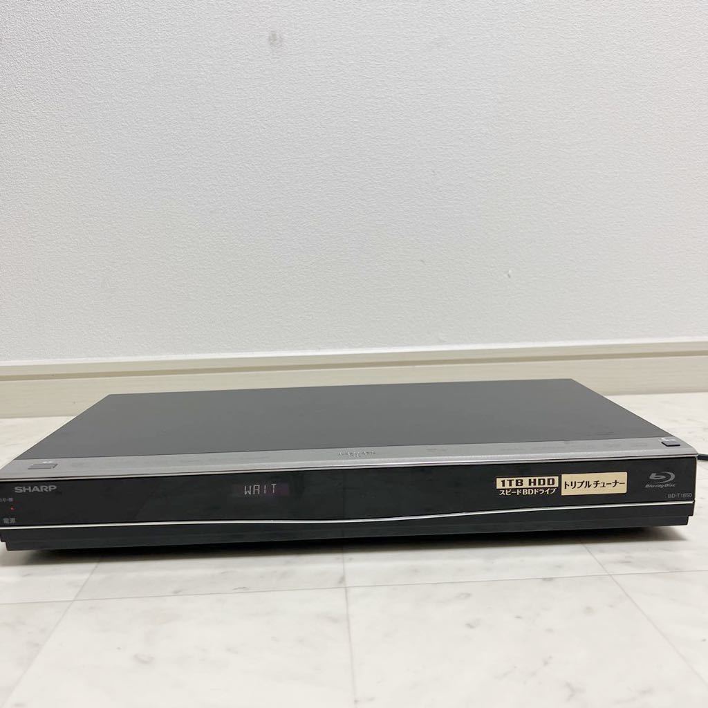 人気セール，お得 SHARP ブルーレイディスクレコーダー BD-T1650 通電確認のみ(シャープ)｜売買されたオークション情報、yahooの商品情報をアーカイブ公開 - オークファン シャープ