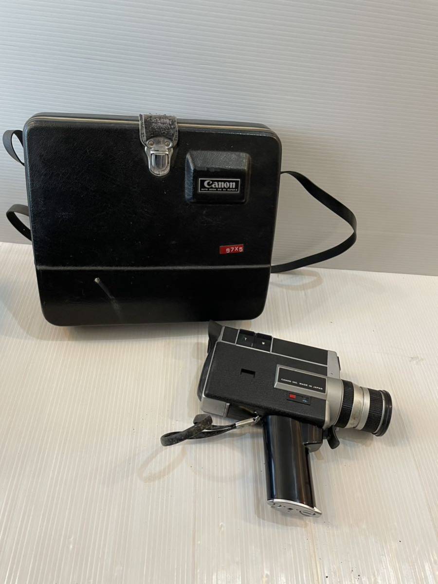 通電・動作未確認 Canon AUTO ZOOM 518 SV SUPER8 8mm 57×5 キャノン