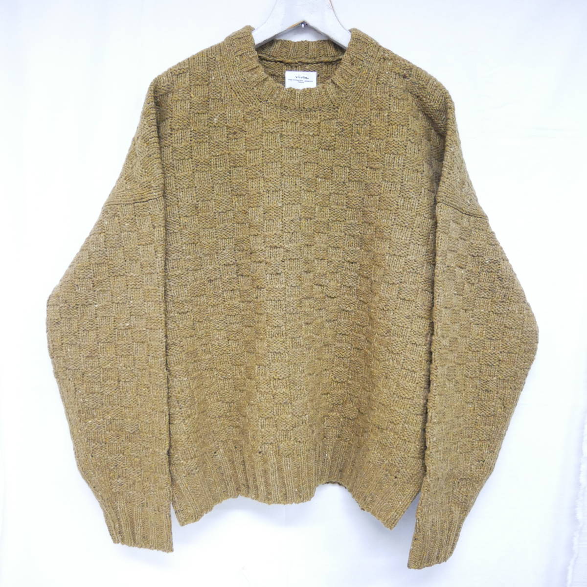 未使用 国内正規 visvim ビズビム 22AW AMPLUS CREW KNIT クルーネック 