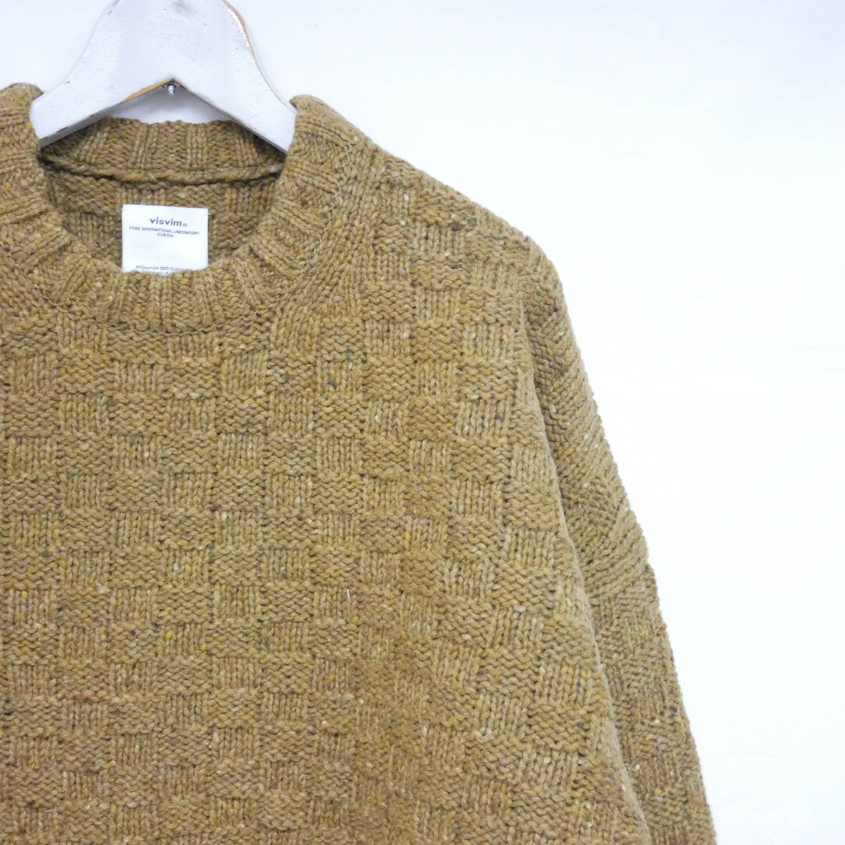 未使用 国内正規 visvim ビズビム 22AW AMPLUS CREW KNIT クルーネック 