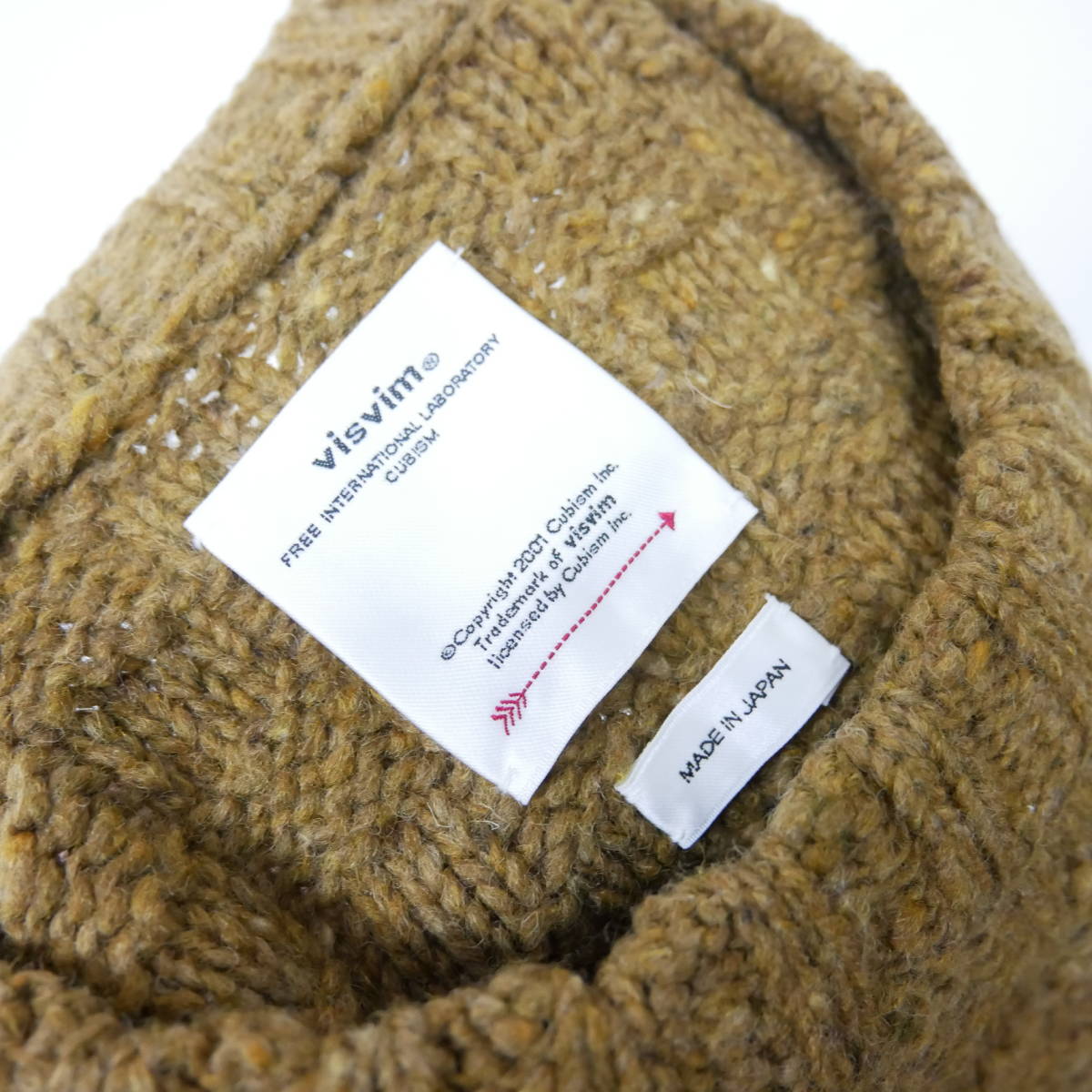 未使用 国内正規 visvim ビズビム 22AW AMPLUS CREW KNIT クルーネック 