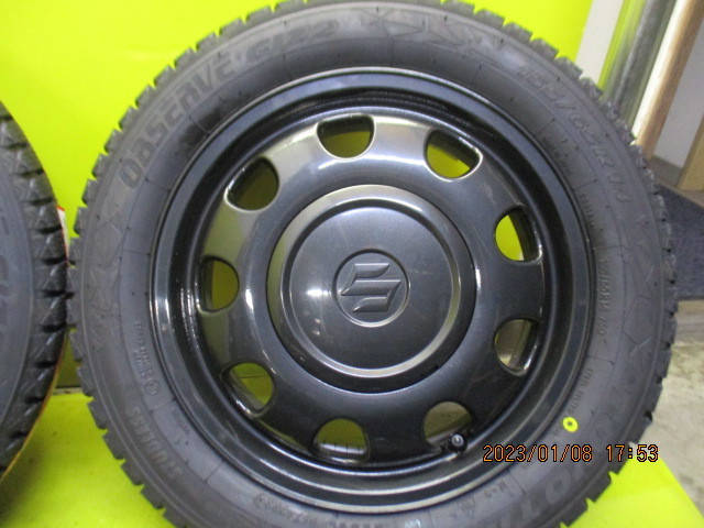 スズキ MK53S スペーシアギア 前期 純正 14インチ 4.5J +45 PCD100 4H 