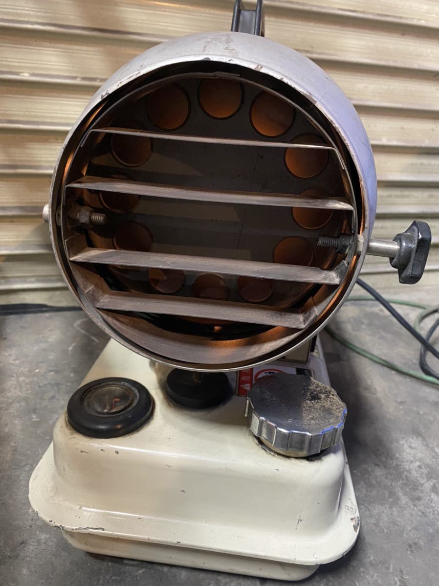 動作確認済 ORION オリオン機械 オリオンジェットヒーターHPS80D作動 