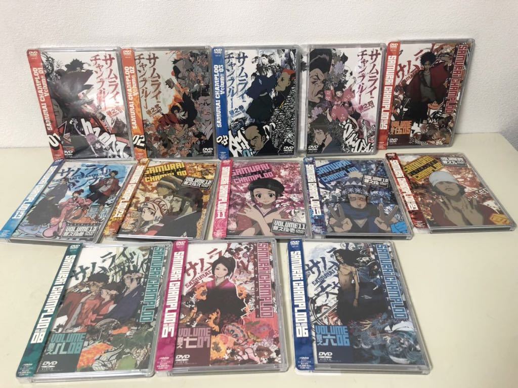 サムライチャンプルー DVD - ケース付 SAMURAI 中井和哉 サムライ