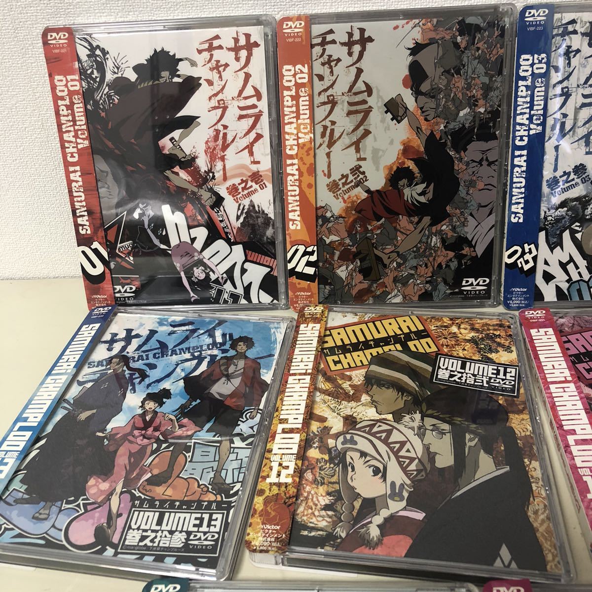 サムライチャンプルー DVD - ケース付 SAMURAI 中井和哉 サムライ