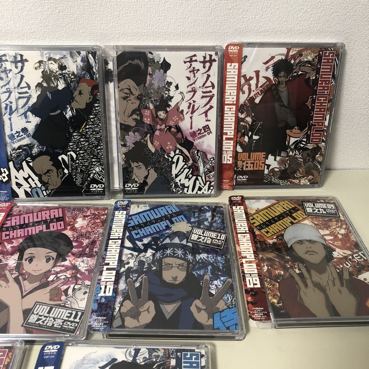 サムライチャンプルー DVD - ケース付 SAMURAI 中井和哉 サムライ