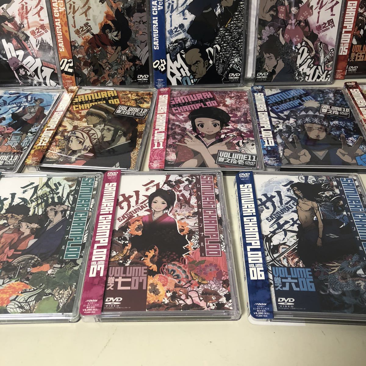 サムライチャンプルー DVD - ケース付 SAMURAI 中井和哉 サムライ