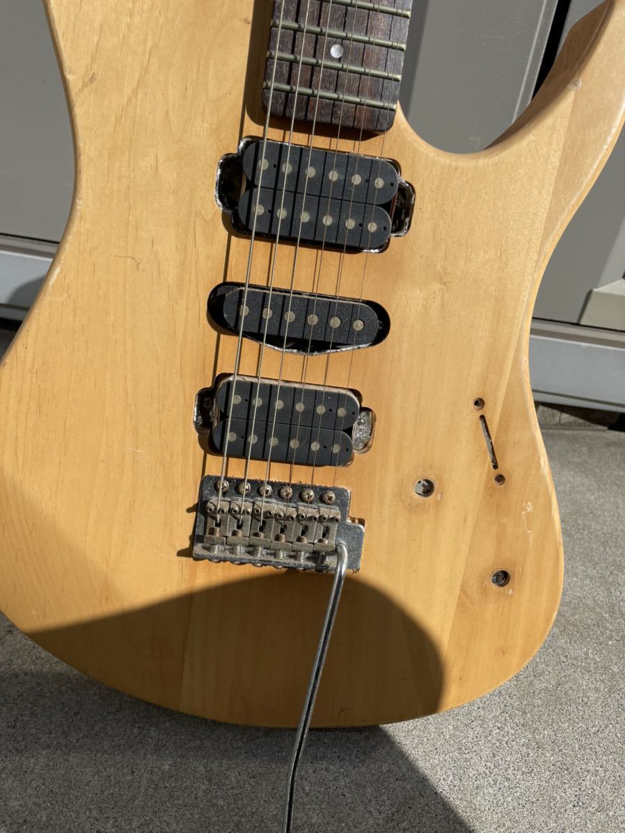 ジャンクYAMAHA YGX-121D ブラック エレキギター YAMAHA YGX121D