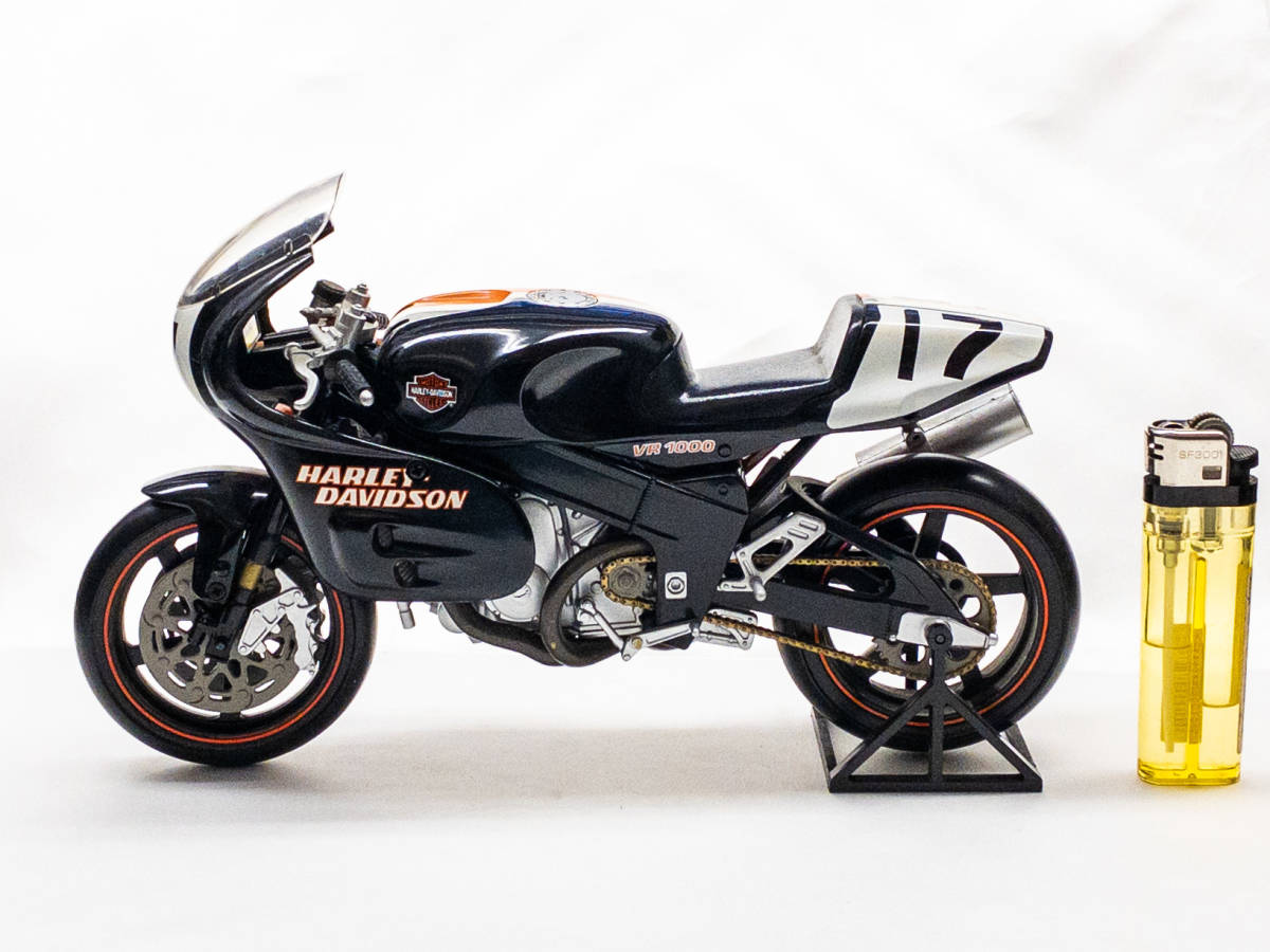 3Q売切！税無し◇1/10？ ハーレーダビッドソン VR 1000 ミニチュア★ミニカー★模型★★0111-1