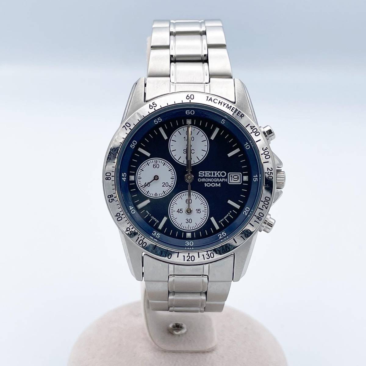 ジャンク SEIKO クロノグラフ 7T92-0DW0 セイコー 腕時計 ジャンク品 