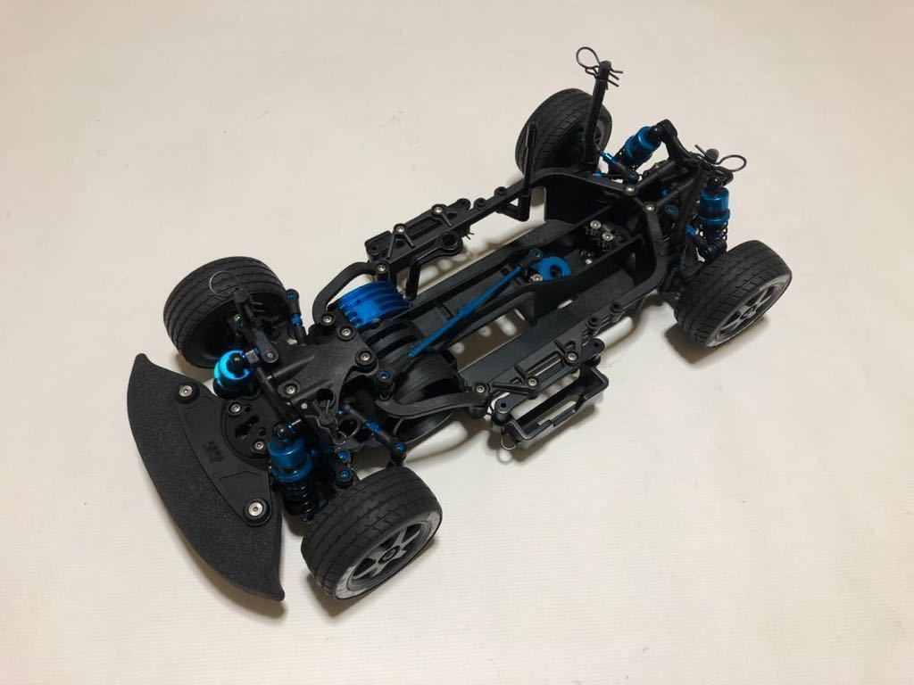 タミヤ 1/10 M-07 M07 シャーシ オプションパーツ・スペアパーツ付属 タミグラ タミチャレ